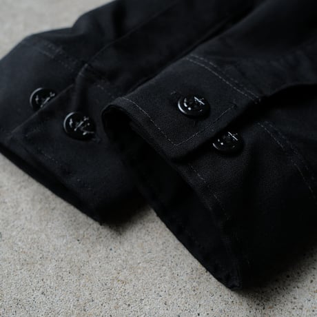 ［16 1/2 XL fit］U.S.NAVY Black Shirt_deadstock_no.16