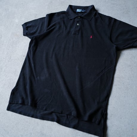 ［L］POLO SHIRT_MADE IN USA_80-90s vintage_no.10