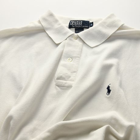 ［L］POLO SHIRT_MADE IN USA_80-90s vintage_no.24