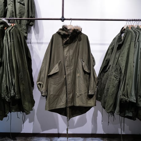 ［L］m48 parka with stencil
