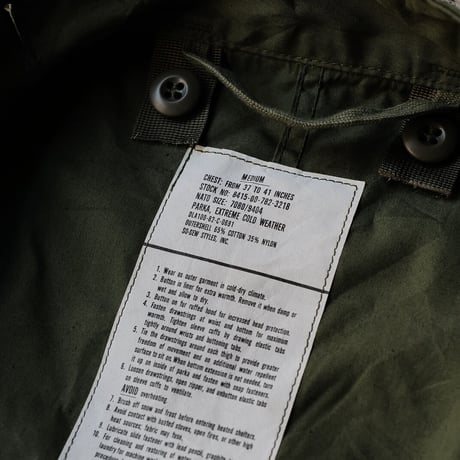 ポップアップ先行［M］m65 parka_deadstock_no.11