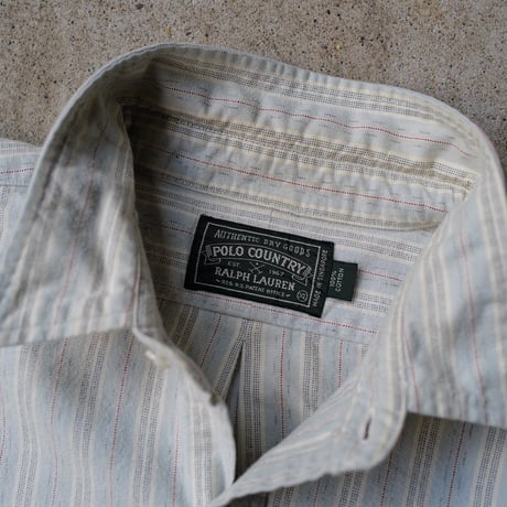 ［XL］POLO COUNTRY Stripe SHIRTS _80-90s vintage_no.3