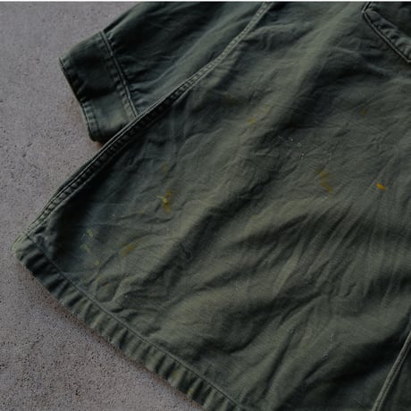 ［XXL (17 1/2)］USARMY Olive Green Shirts_Cotton100_no.6