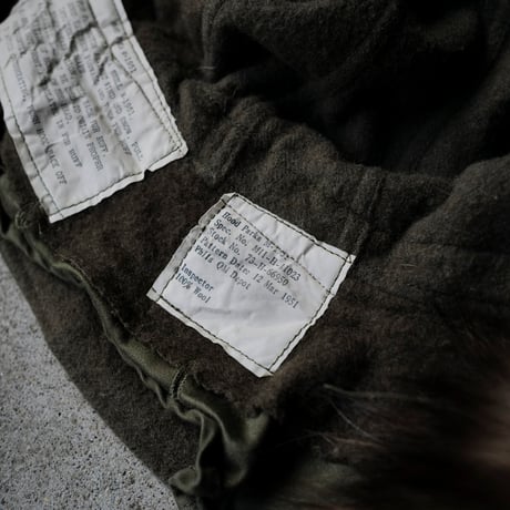 ［Free size］m51_first model_coyote fur hood_deadstock_no.4