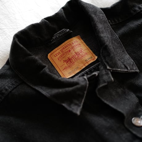 Levi's Sulfur Black Denim Jacket
