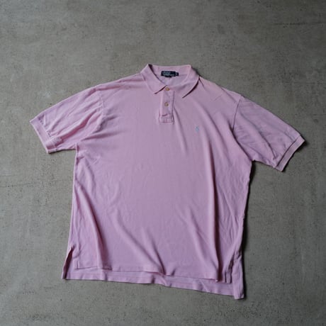 ［XL］POLO SHIRT_MADE IN USA_80-90s vintage_no.28