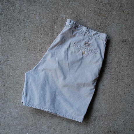 [W40] POLO CHINO SHORTS 2tuck_80-90s vintage