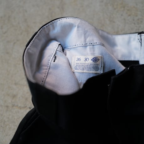 ［W36 L30］Dickies 874_Black_80s made in USA