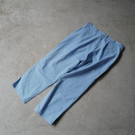 [W36 L32] POLO Chambray 2tuck pants_MADE IN USA_80-90s vintage_no.3