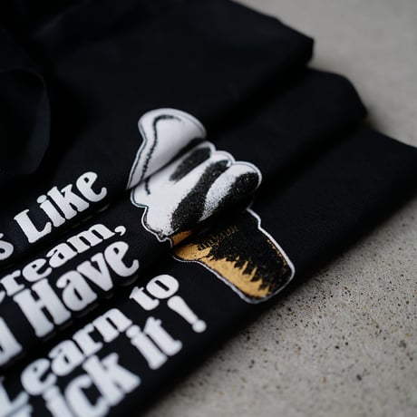 [anytee classics] Ice Cream Tote Bag_Black body