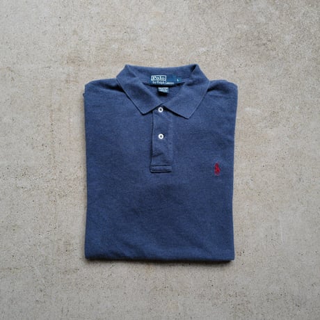 ［L］POLO SHIRT_MADE IN USA_80-90s vintage_no.6
