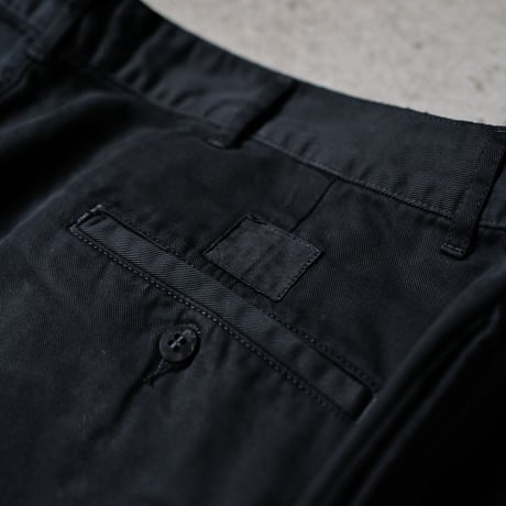 [W35 L32] Super Black_VINTAGE POLO CHINO 2tuck Pants_no.5