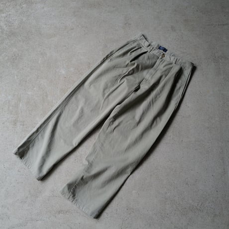 [W33 L30] POLO CHINO PANTS 2tuck_80-90s vintage_no.19