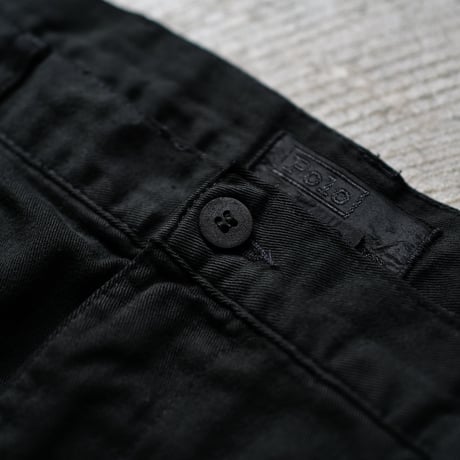 ［W36 L30］Super Black_BIG CHINO PANTS by Polo Ralph Lauren_no.10