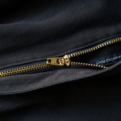 ［W36 L30］Vintage Black Pants_Polo Chino 2tuck_deadstock_no.8