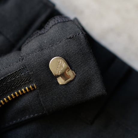 ［W33 L30］Vintage Black Pants_USNAVY Trousers_deadstock_no.2