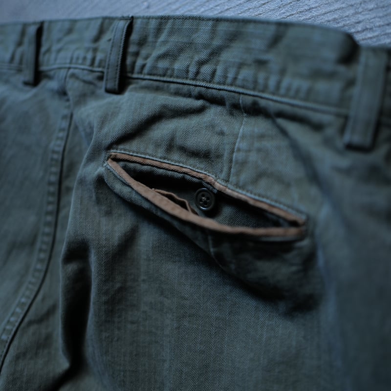 5月末お届け予定分 [anytee classics] Military Wide Trou