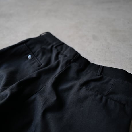 ［W34 L31］Vintage Slacks_Black