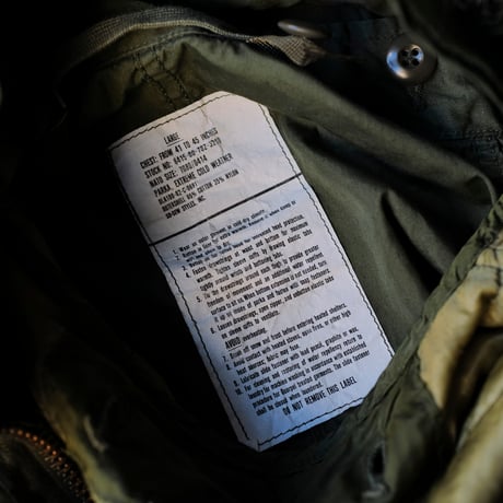 ［L］m65 parka_fullset_deadstock