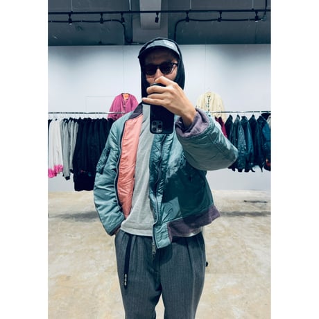 [anytee classics] Officer Pants_Flannel Stripe