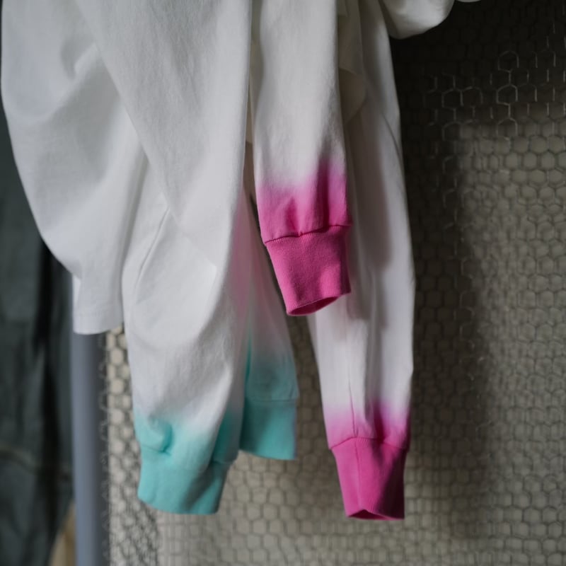 anytee classics] Dip Dyed Pocket Long Tee | an