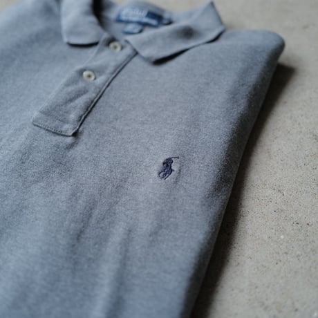 ［L］POLO SHIRT_MADE IN USA_80-90s vintage_no.18