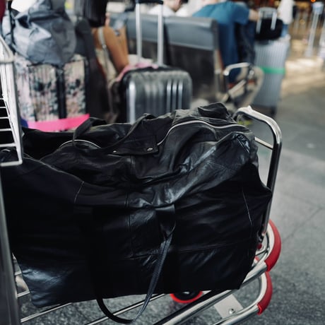 Fragments of Vintage Leather_Parachute Bag