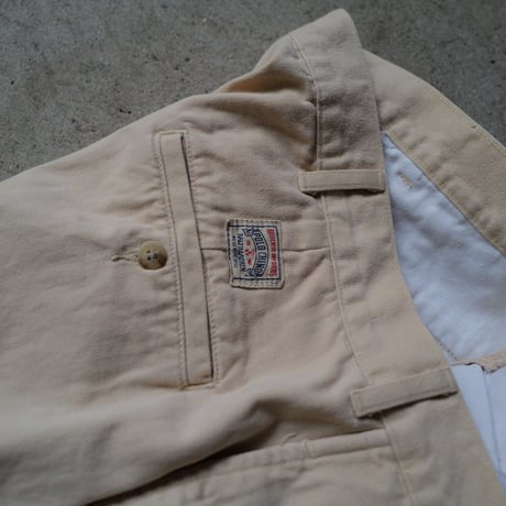 [W35 L30] POLO CHINO 2tuck_MADE IN USA_80-90s vintage_no.4