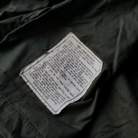 ［M］m65 parka_mini tag model_deadstock_no.101