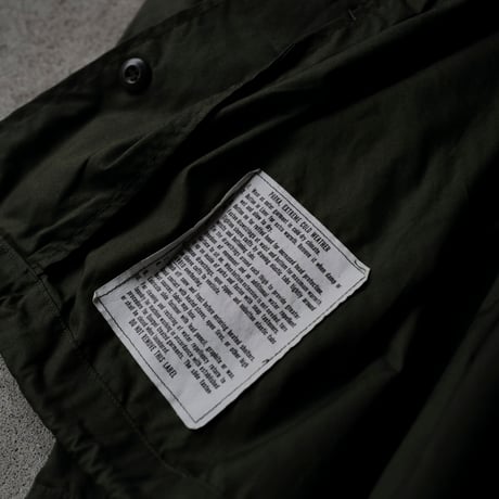 ［M］m65 parka_mini tag model_deadstock_no.131