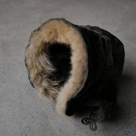 ［Free size］m51_first model_coyote fur hood_no.2