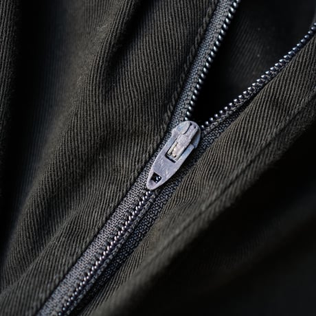 [W37 L32] Super Black_VINTAGE POLO CHINO 2tuck Pants_no.17