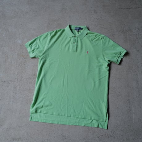 ［L］POLO SHIRT_MADE IN USA_80-90s vintage_no.19