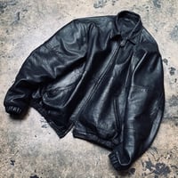 6月末お届け予定分_［Free Size］Fragments of Vintage Leather_Zip-up Jacket