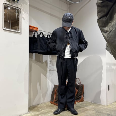 "Super Black" Shrink MA-1_Black Rib_no.2