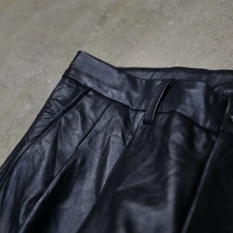 Fragments of Vintage Leather_Officer Pants