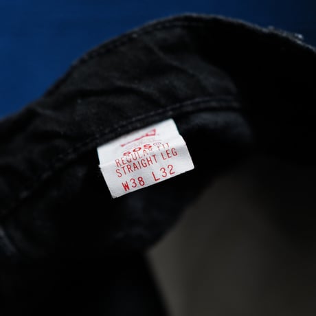 ［W38 L32］Levi's 505 Sulfur Black_Deadstock