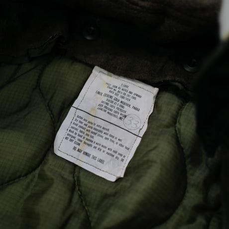 ［XL］m65 parka_fullset_deadstock_no.122