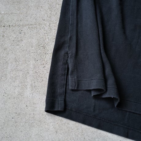 ［XL］POLO SHIRT_MADE IN USA_80-90s vintage_black