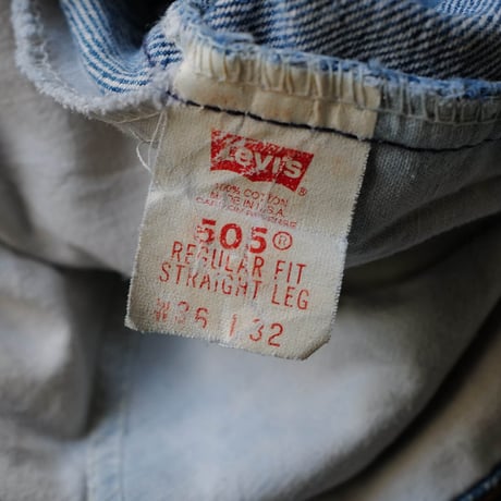 [W36 L32] Levi's 505_no.32