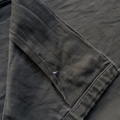［XXL (17 1/2)］USARMY Olive Green Shirts_Cotton100_no.6