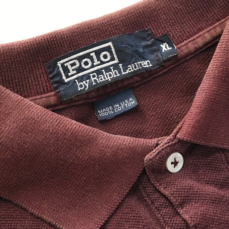 ［XL］BIG POLO_MADE IN USA_90s vintage_no.20