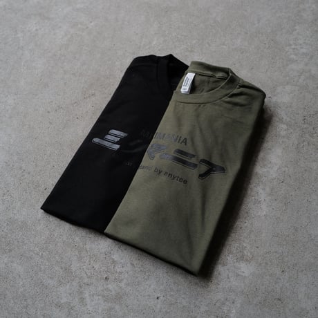 ブラック/オリーブ ミリマニア Tee