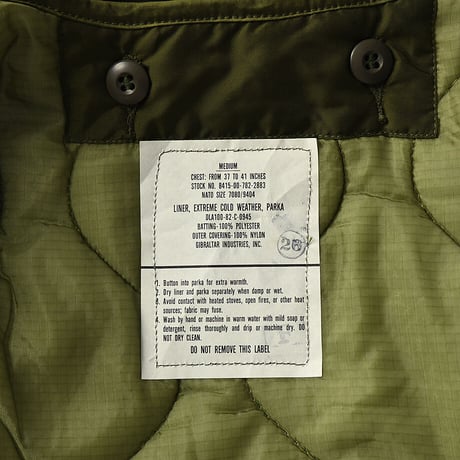 ［M］m65 parka_deadstock_no.222