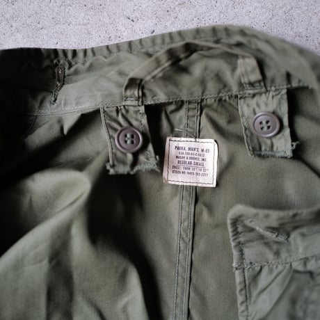 ［S］m65 parka_First Model_Silver Zipper