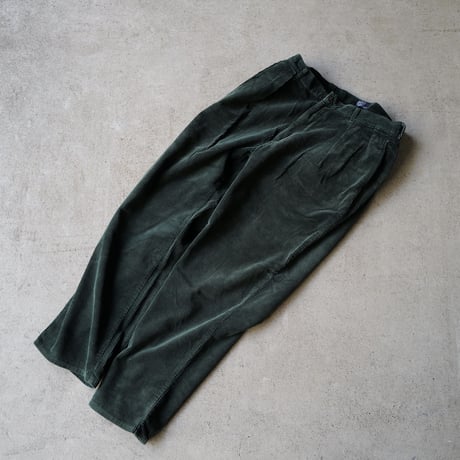 [W35 L31] POLO 2tuck CORDUROY PANTS_80-90s vintage