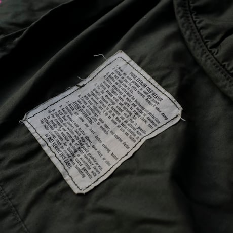 ［M］m65 parka_mini tag model_deadstock_no.110