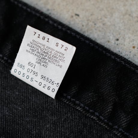 [W36 L32] Levi's 505_no.1