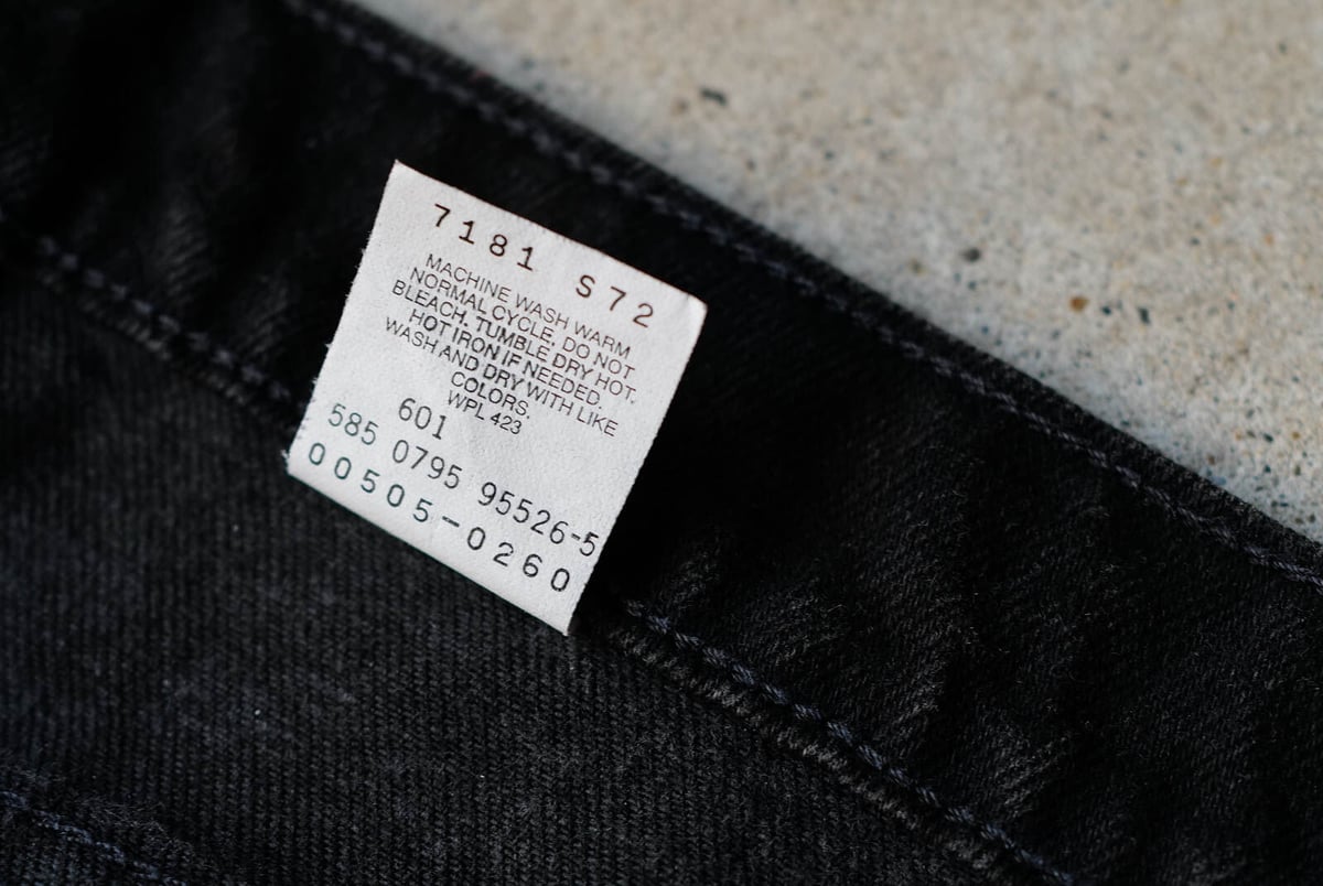 W36 L32] Levi's 505_no.1 | anytee