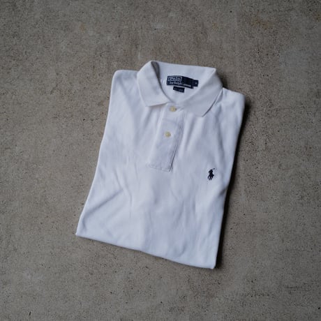 ［S］POLO SHIRT_MADE IN USA_80-90s vintage_no.